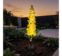 Garden Greatness Delphinium Solar Flower Stake Light | Size: 1 Pack Garden Greatness Multicolor 1 Pack