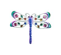 Garden Greatness Dragonfly Gem Wall Garden Plaque in Blue | Size: 2 Pack Garden Greatness Blue 2 Pack