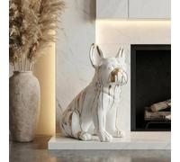 Garden Greatness Drip Art Frenchie Ornament in White | Size: 1 Pack Garden Greatness White 1 Pack