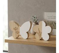 Garden Greatness Duo Butterfly & Flower Ornament | Size: 1 Pack Garden Greatness Multicolor 1 Pack