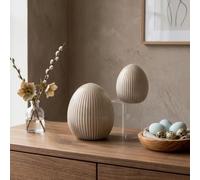 Garden Greatness Duo Glazed Textured Egg Ornaments