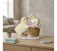 Garden Greatness Duo Pink Flower Chicks Ornament | Size: 1 Pack Garden Greatness Multicolor 1 Pack