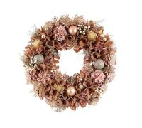 Garden Greatness Dusky Pine Cone Bauble Door Wreath | Size: 1 Pack Garden Greatness Multicolor 1 Pack