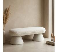 Garden Greatness Edouard Boucle Loop Bench Wood