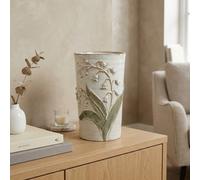 Garden Greatness Embossed Flower Design Vase - Bowls & Vases
