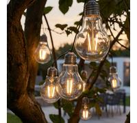 Garden Greatness Eureka Retro Solar Outdoor String Lights | Size: 1 Pack Garden Greatness Multicolor 1 Pack