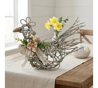 Garden Greatness Farmhouse Willow Chicken Sculpture | Size: 1 Pack Garden Greatness Multicolor 1 Pack