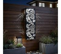 Garden Greatness Fauna Illumina Floral Solar Wall Art Panel | Size: 1 Pack Garden Greatness Multicolor 1 Pack