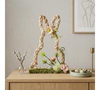 Garden Greatness Faux Flower Easter Bunny Decoration