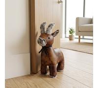 Garden Greatness Faux Leather Goat Home Doorstop | Size: 1 Pack Garden Greatness Multicolor 1 Pack