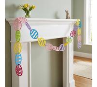 Garden Greatness Felt Easter Egg Garland | Size: 1 Pack Garden Greatness Multicolor 1 Pack