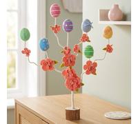 Garden Greatness Felt Patterned Egg Flower Tree | Size: 1 Pack Garden Greatness Multicolor 1 Pack