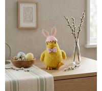 Garden Greatness Fluffy Easter Chick Bunny Ears Ornament