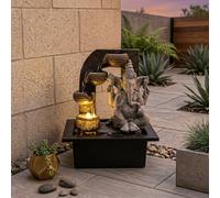 Garden Greatness Ganesh Elephant LED Water Feature | Size: 1 Pack Garden Greatness Multicolor 1 Pack