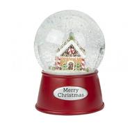 Garden Greatness Gingerbread Merry Christmas Snowglobe | Size: 1 Pack Garden Greatness Multicolor 1 Pack