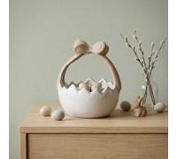 Garden Greatness Glazed Easter Egg Bow Basket Ornament | Size: 1 Pack Garden Greatness Multicolor 1 Pack