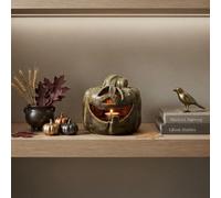 Garden Greatness Glazed Led Jack O'lantern Statement Light