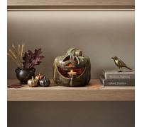 Garden Greatness Glazed LED Jack O'Lantern Statement Light Garden Greatness Multicolor