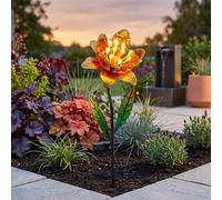 Garden Greatness GloBloom Solar Floral Stake Light Garden Greatness Multicolor