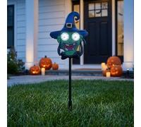 Garden Greatness Glowing Witch Halloween Stake Light