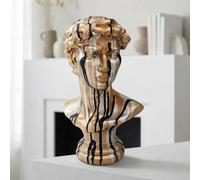 Garden Greatness Gold Drip Art David Sculpture | Size: 1 Pack Garden Greatness Gold 1 Pack