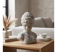 Garden Greatness Grace Stone Effect Female Bust Ornament