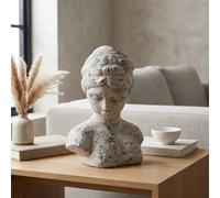 Garden Greatness Grace Stone Effect Female Bust Ornament | Size: 1 Pack Garden Greatness Multicolor 1 Pack
