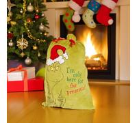 Garden Greatness Grinch Here For The Presents Sack in Green | Size: 1 Pack Garden Greatness Green 1 Pack