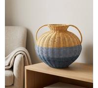 Garden Greatness Hand-Woven Rattan Pot With Handles in Natural | Size: 1 Pack Garden Greatness Natural 1 Pack