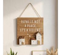 Garden Greatness Hanging Wooden Home Sign Plaque