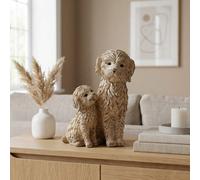 Garden Greatness Happy Paws Dog Duo Ornament Resin