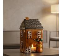 Garden Greatness Harvest Pumpkin Candle House Ornament