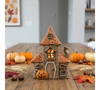 Garden Greatness Haunted Halloween Candle House
