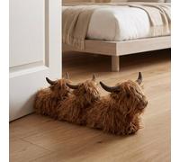 Garden Greatness Highland Cow Door Stop Draught Excluder in Brown | Size: 1 Pack Garden Greatness Brown 1 Pack