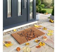 Garden Greatness Highland Cow Harvest Autumn Coir Doormat