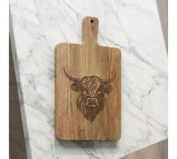 Garden Greatness Highland Cow Wooden Cutting Board | Size: 1 Pack Garden Greatness Multicolor 1 Pack