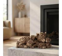 Garden Greatness Hughie Highland Cow And Babies Ornament