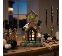 Garden Greatness Illuminated Tall Spooky Haunted LED House | Size: 1 Pack Garden Greatness Multicolor 1 Pack