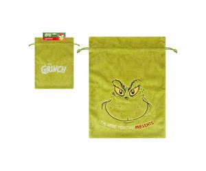 Garden Greatness Im Here For The Presents Grinch Sack in Green | Size: 1 Pack Garden Greatness Green 1 Pack