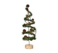 Garden Greatness Indoor Swirl Pinecone Christmas Tree in Brown | Size: 1 Pack Garden Greatness Brown 1 Pack