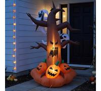 Garden Greatness Inflatable LED Haunted Tree Halloween Decor | Size: 1 Pack Garden Greatness Multicolor 1 Pack
