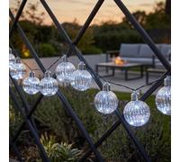 Garden Greatness Iridescent Firefly Opal Orb String Lights Garden Greatness Multicolor