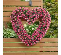 Garden Greatness Jardin Hanging Artificial Rose Heart
