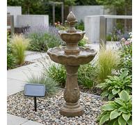 Garden Greatness Kingsbury Stone Effect Tiered Water Feature | Size: 1 Pack Garden Greatness Stone 1 Pack