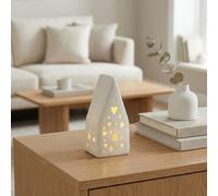 Garden Greatness Light Up Cut Out Hearts House Modern