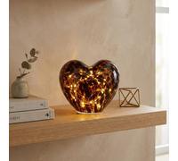 Garden Greatness Light Up Leopard Heart Decoration Garden Greatness Multicolor