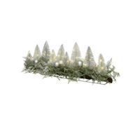 Garden Greatness Light Up Snowy Fir Tree Table Centerpiece in Green | Size: 1 Pack Garden Greatness Green 1 Pack