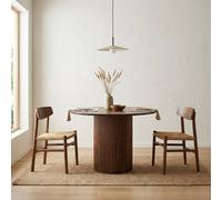 Garden Greatness Lize Slat Maron Seating Table in Brown | Size: 1 Pack Garden Greatness Brown 1 Pack