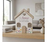 Garden Greatness Love & Dreams Home Plaque in White | Size: 1 Pack Garden Greatness White 1 Pack