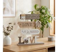 Garden Greatness Love Is All You Need Standing Plaque